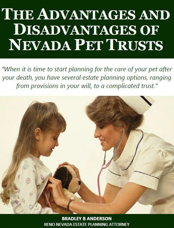 The Advantages and Disadvantages of Nevada Pet Trusts